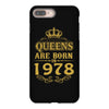 queens are born in 1978 iPhone 8 Plus