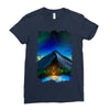 Under The Stars Ladies Fitted T-Shirt