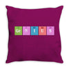 periodic table chemistry fun Throw Pillow