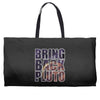 bring back pluto Weekender Totes