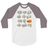 fisheye lens 3/4 Sleeve Shirt