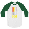 Lightsaber Rainbow 3/4 Sleeve Shirt