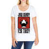 jaw ready for this Ladies Curvy T-Shirt