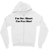 im not short funny t shirt humor nerd geek tee s 3xl Zipper Hoodie