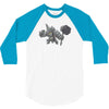overwatch reinhardt cute 3/4 Sleeve Shirt