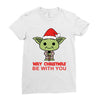 may christmas be with you Ladies Fitted T-Shirt