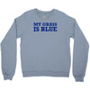 blue grass t shirt country music shirt cool tshirt harmonica banjo shi Crewneck Sweatshirt