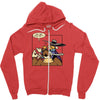 duck slap! Zipper Hoodie