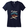 father the pilot the myth the legend Women's V-Neck T-Shirt