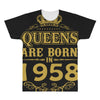 queens are born in 1958 All Over Men's T-shirt