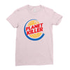 planet killer Ladies Fitted T-Shirt