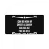 Super October Girl License Plate