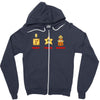 money power woman Zipper Hoodie