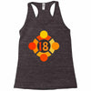 orange 18 Racerback Tank