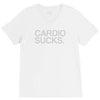 cardio sucks V-Neck Tee