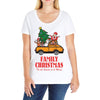 family christmas tis the season to be merry Ladies Curvy T-Shirt