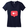 TAP LIKE Women's V-Neck T-Shirt