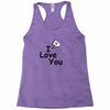 I LOVE YOU Racerback Tank