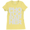 photographer Ladies Fitted T-Shirt