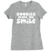 boobs Ladies Fitted T-Shirt