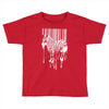 banksy street art zebra bar code Toddler T-shirt