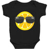 Lemon with Glasses Baby Bodysuit