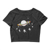 saturn go round Crop Top