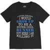 i never dreamed i would grow up to be a super cool runner but here i a V-Neck Tee