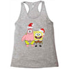 spongebob squarepants and patrick christmas Racerback Tank