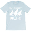 run forest run white color T-Shirt