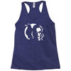 the crow die krahe horror Racerback Tank