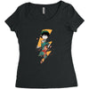 Izuku Midoriya Women's Triblend Scoop T-shirt