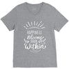 Happiness V-Neck Tee