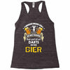 personalisierte darts spieler Racerback Tank