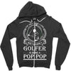 Golfer Pop Pop Zipper Hoodie