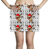 christmas reindeer dabbing Mini Skirts