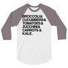 vegan 3/4 Sleeve Shirt