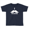 mustache (3) Toddler T-shirt