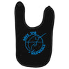 save the narwhales Baby Bibs