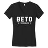 Beto For Senate With Stars Women's V-Neck T-Shirt