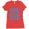 shark week live every week Ladies Fitted T-Shirt