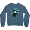 mo hawk ninja Crewneck Sweatshirt