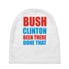 bush clinton large Baby Beanies