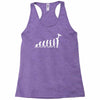 evolution  vater eltern papa kind baby child daddy dad parent Racerback Tank