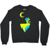 moon cat Crewneck Sweatshirt