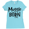 muggle born Ladies Fitted T-Shirt