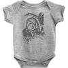 wolf princess warrior Baby Onesie