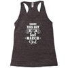 sorry this guy is already taken by a super sexy  march girl Racerback Tank