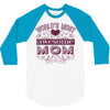 world's most awesome mom 3/4 Sleeve Shirt