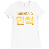 Monsta X Ladies Fitted T-Shirt